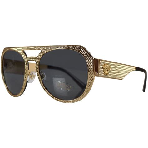 versace gold men pilot sunglasses|gianni Versace sun sunglasses.